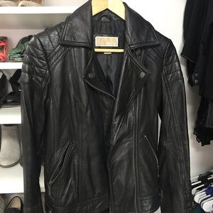 MICHAEL by Michael Kors 100% Leather Jacket